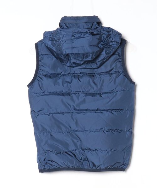 GUCCI（グッチ） ワンポイントダウンベスト - ネイビー レディース