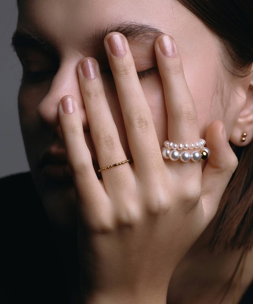 CENE（セネ） 指輪 リング 「CENE」セネ/スタッキングパールリング