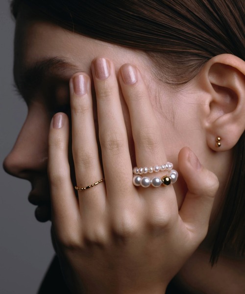 CENE（セネ） 指輪 リング 「CENE」セネ/スタッキングパールリング