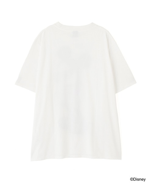 「maxsix」 半袖Tシャツ「Disneyコラボ」 L ホワイト メンズの画像