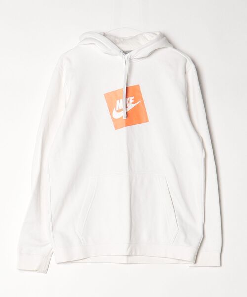 NIKE（ナイキ） プルオーバーパーカー L ホワイト メンズ : ZOZOTOWN