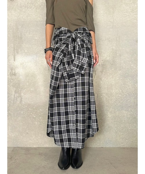 「EGOIST」 ロングスカート FREE ベージュ レディース_画像4