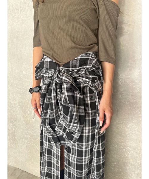 「EGOIST」 ロングスカート FREE ベージュ レディース_画像7