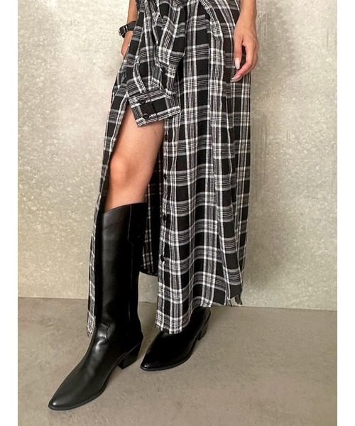 「EGOIST」 ロングスカート FREE ベージュ レディース_画像9