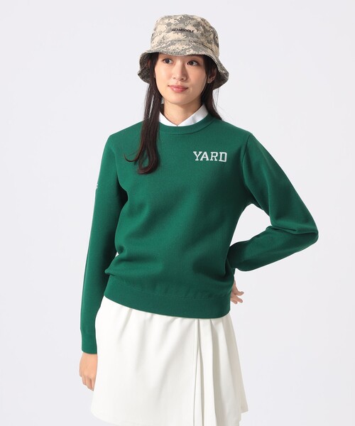 BEAMS GOLF（ビームス ゴルフ） ニット セーター 「WOMEN」ORANGE