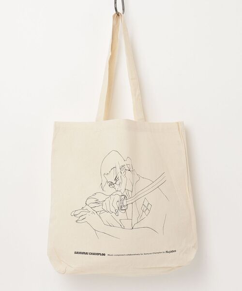 YEN TOWN MARKET トートバッグ 「SAMURAI CHAMPLOO」JIN シルエット