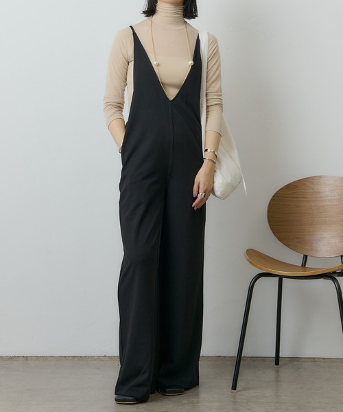 SHENERY（シーナリー） オーバーオール 38 ネイビー レディース