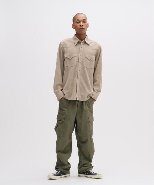 シャツ GOAT SUEDE WESTERN SHIRT / ゴート スエード ウェスタンシャツ / AVIREX / アヴィレックスの画像