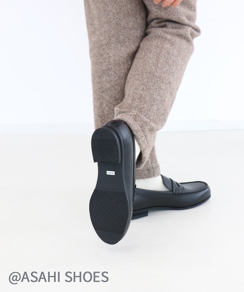 「ASAHI SHOES」 シューズ 23.5cm ブラック レディース_画像9