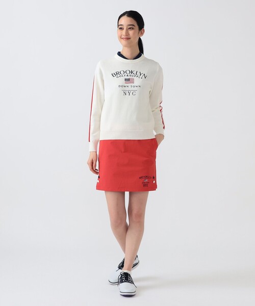 BEAMS GOLF（ビームス ゴルフ） ニット セーター 「WOMEN」PURPLE