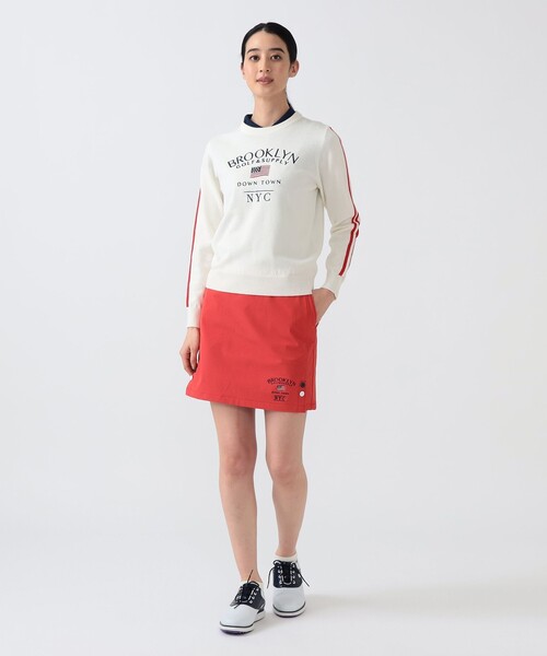 BEAMS GOLF（ビームス ゴルフ） ニット セーター 「WOMEN」PURPLE