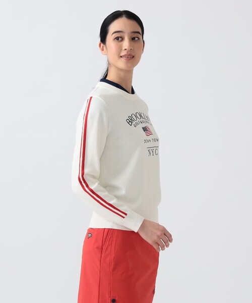 BEAMS GOLF（ビームス ゴルフ） ニット セーター 「WOMEN」PURPLE