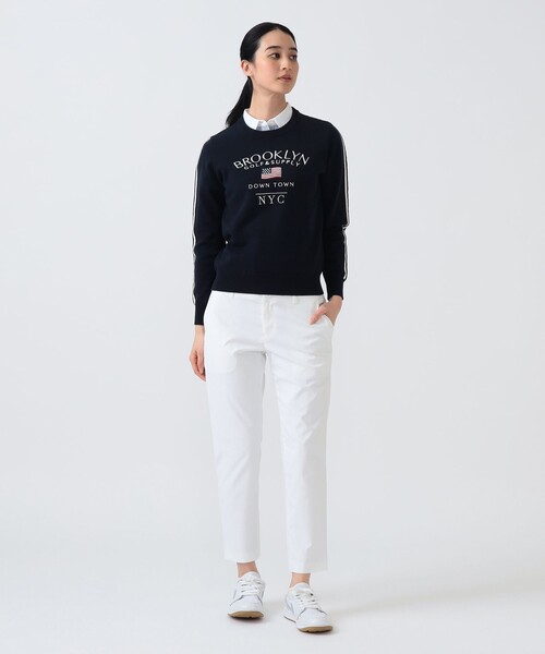 BEAMS GOLF レディースセーター BEAMS GOLF（ビームス ゴルフ） ニット セーター 「WOMEN」PURPLE