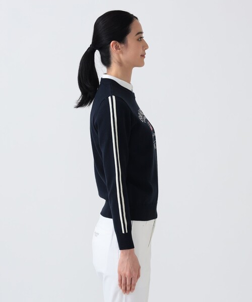 BEAMS GOLF（ビームス ゴルフ） ニット セーター 「WOMEN」PURPLE