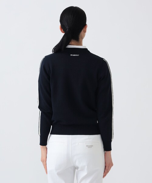 BEAMS GOLF（ビームス ゴルフ） ニット セーター 「WOMEN」PURPLE