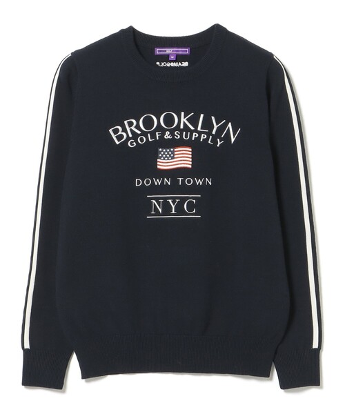 BEAMS GOLF レディースセーター BEAMS GOLF（ビームス ゴルフ） ニット セーター 「WOMEN」PURPLE