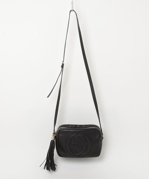 GUCCI（グッチ） ショルダーバッグ - ブラック レディース : ZOZOTOWN