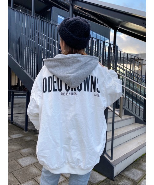 「RODEO CROWNS WIDE BOWL」 ブルゾン FREE ホワイト レディース_画像3