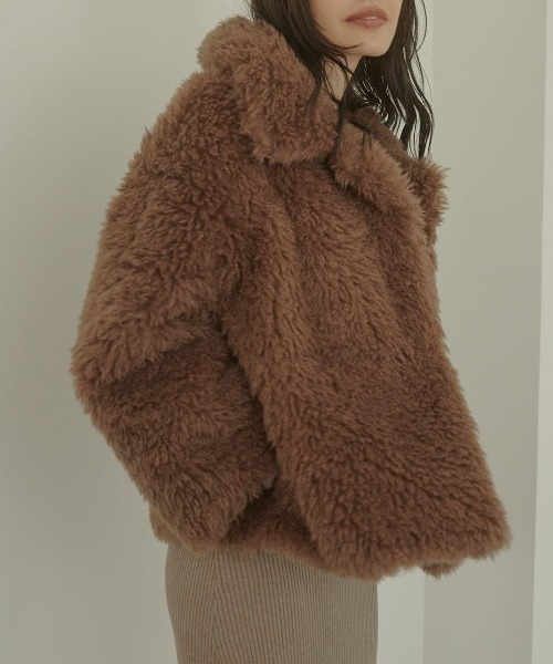 「ACYM」 コート FREE アイボリー レディース_画像2