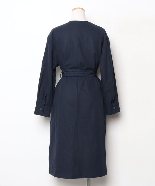 BEAUTY＆YOUTH UNITED ARROWS ノーカラーコート SMALL ネイビー 
