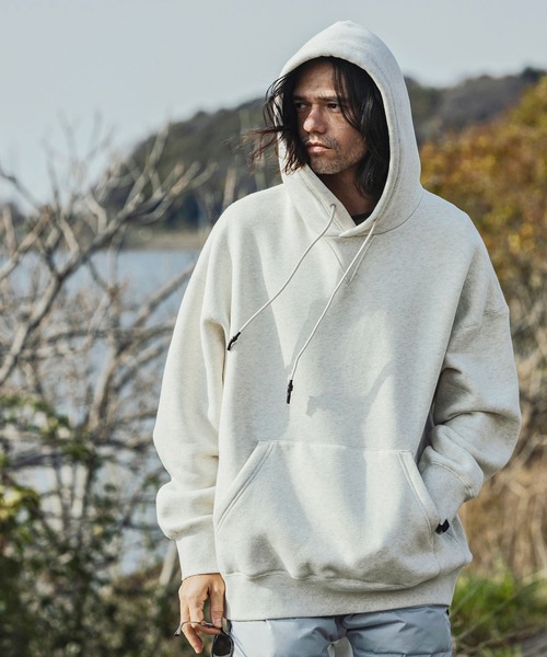 「+phenix」 プルオーバーパーカー M ブラック系その他 メンズ_画像6