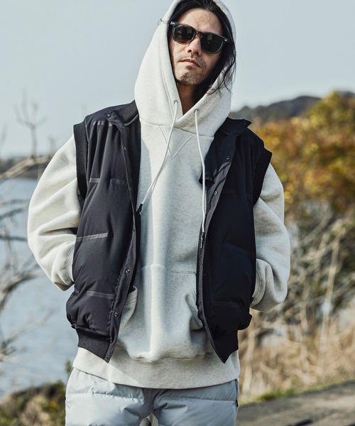 「+phenix」 プルオーバーパーカー M ブラック系その他 メンズ_画像7