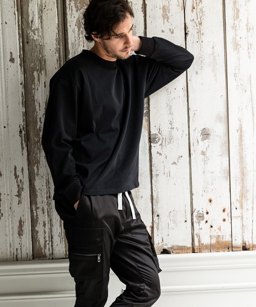 「1PIU1UGUALE3 RELAX 」 カーゴパンツ M ブラック メンズ_画像6