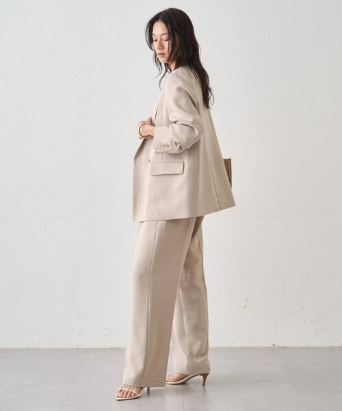 Loungedress AtelierN'5シングルジャケットセットアップ可F Loungedress（ラウンジドレス） ジャケット テーラードジャケット
