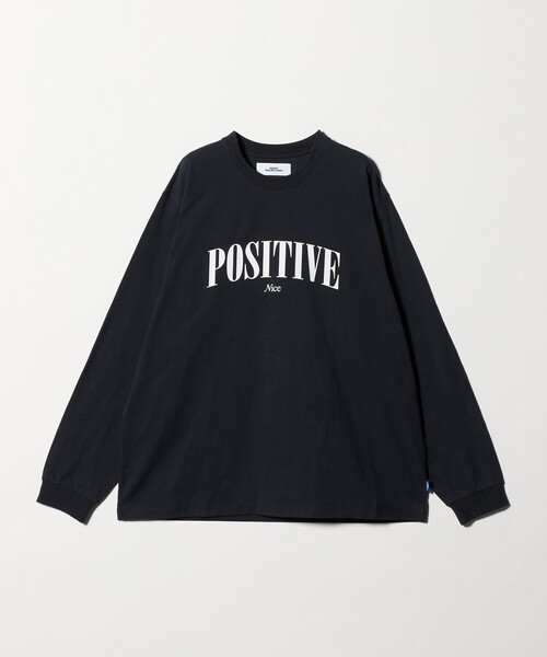 NiceロンT NICE WEATHER tシャツ 「NICE WEATHER」POSITIVE ロングスリーブT