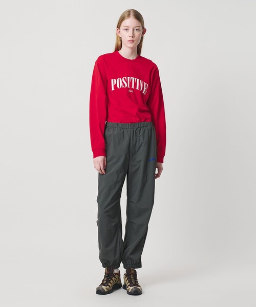 NICE WEATHER tシャツ 「NICE WEATHER」POSITIVE ロングスリーブT
