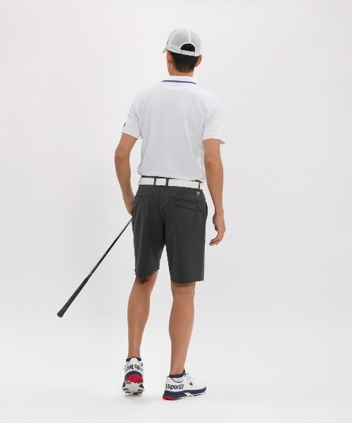 le coq sportif GOLF - uvはね除ける スポーツシャツ 半袖 マーキングデザイン半袖スポーツシャツ メンズ