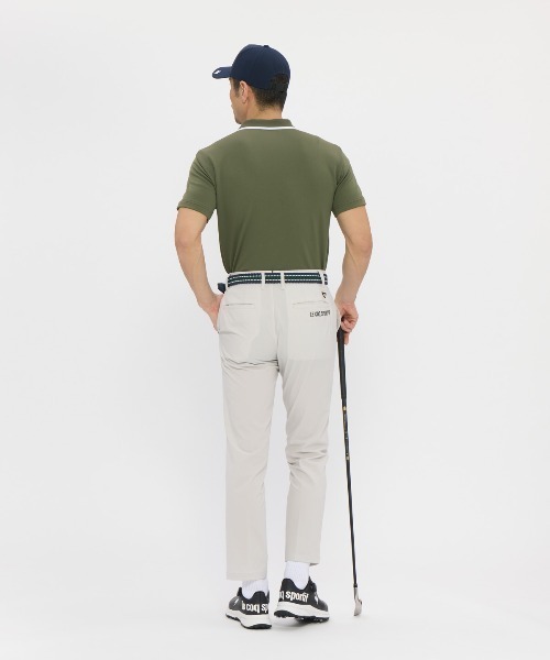 le coq sportif GOLF - uvはね除ける スポーツシャツ 半袖 マーキングデザイン半袖スポーツシャツ メンズ