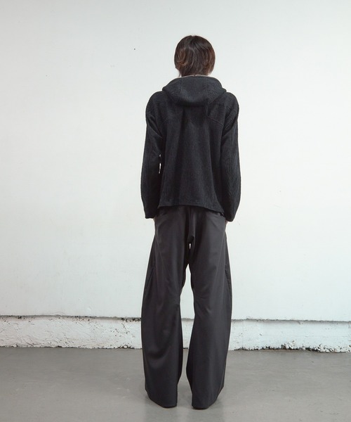 NVRFRGT（ネヴァーフォーゲット） パンツ 2TUCKED CURVED LEG TROUSERS