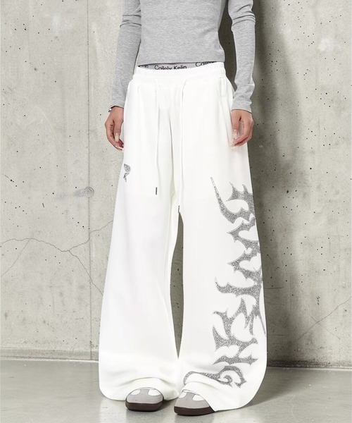 mushwear（マッシュウェア） スウェットパンツ ジャージ グラフィック