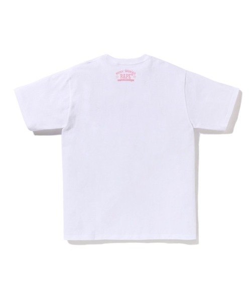 A BATHING APE 半袖Tシャツ Sサイズ ホワイト A BATHING APE(アベイシングエイプ) BUSY WORKS Tシャツ SIZE S