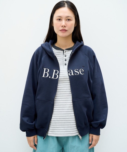 BROKEN BASE（ブロークンベース） パーカー B.Base Assort Double-Zip