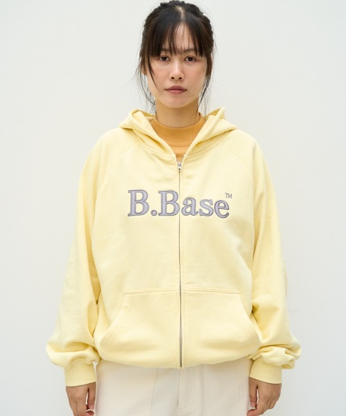 BROKEN BASE（ブロークンベース） パーカー B.Base Assort Double-Zip
