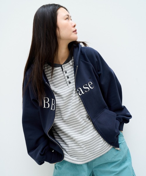 BROKEN BASE（ブロークンベース） パーカー B.Base Assort Double-Zip