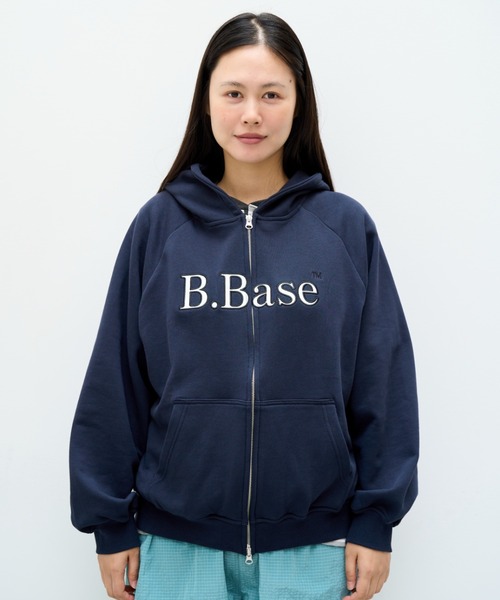 BROKEN BASE（ブロークンベース） パーカー B.Base Assort Double-Zip