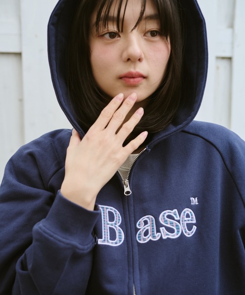 BROKEN BASE（ブロークンベース） パーカー B.Base Assort Double-Zip