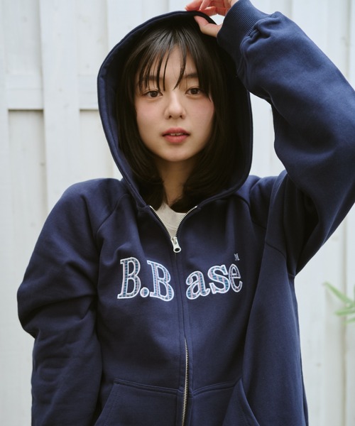 BROKEN BASE（ブロークンベース） パーカー B.Base Assort Double-Zip