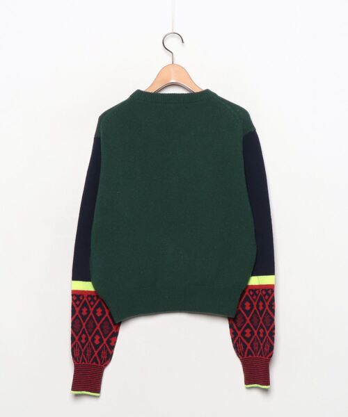 「TOGA PULLA」 長袖ニット 38 グリーン レディース_画像2