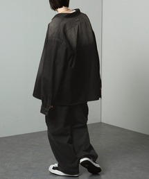 「Alfred Alex」 長袖シャツ M ブラック メンズの画像6