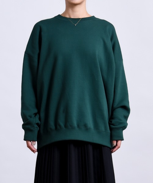 「CALIFORNIA OUTFITTERS」 スウェットカットソー MEDIUM グリーン メンズ_画像2