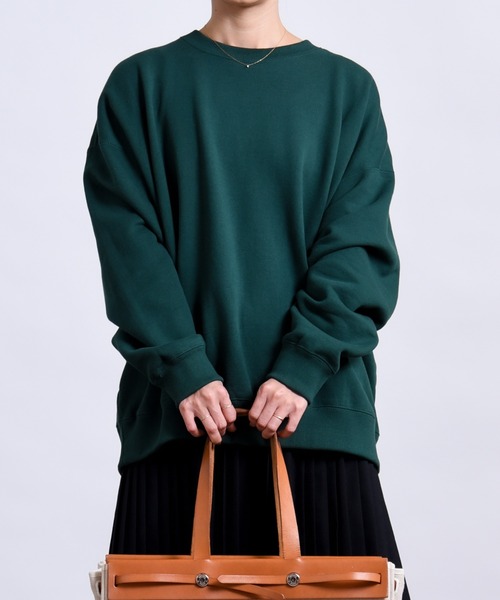 「CALIFORNIA OUTFITTERS」 スウェットカットソー MEDIUM グリーン メンズ_画像5