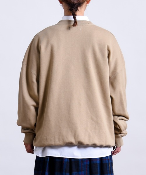「CALIFORNIA OUTFITTERS」 スウェットカットソー MEDIUM グリーン メンズ_画像7