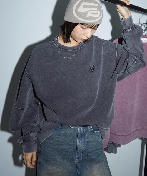 「Anchor Smith」 長袖カットソー L ブラウン レディース_画像2