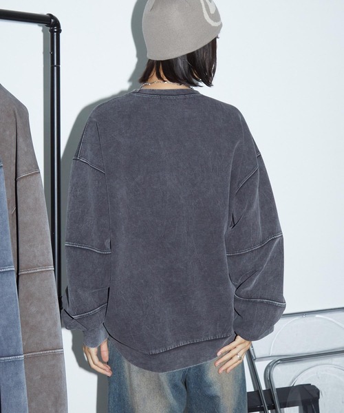 「Anchor Smith」 長袖カットソー L ブラウン レディース_画像6