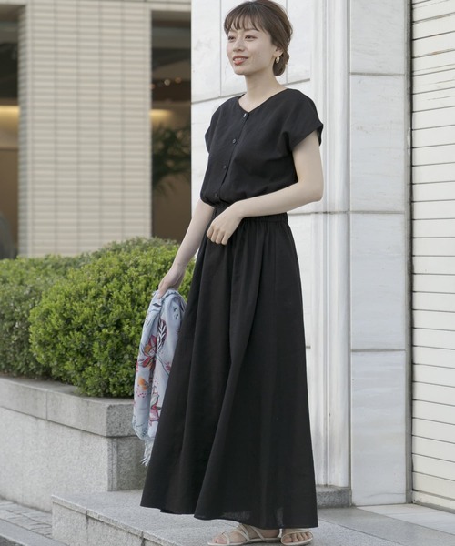 「URBAN RESEARCH Sonny Label」 ノースリーブワンピース FREE グリーン レディース_画像4