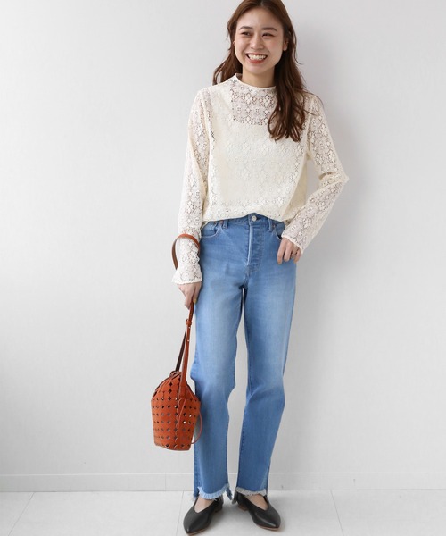「JOURNAL STANDARD relume」 長袖ブラウス FREE ホワイト レディース_画像3